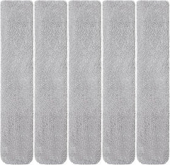 Retractable Dust Gap Cleaner, Retractable Gap Dust Cleaning Artifact, Extendable Bendable Microfiber Duster, Flat Duster for Under Appliances, High Ceilings & Hard-to-Reach Areas (5-Duster Cloths)