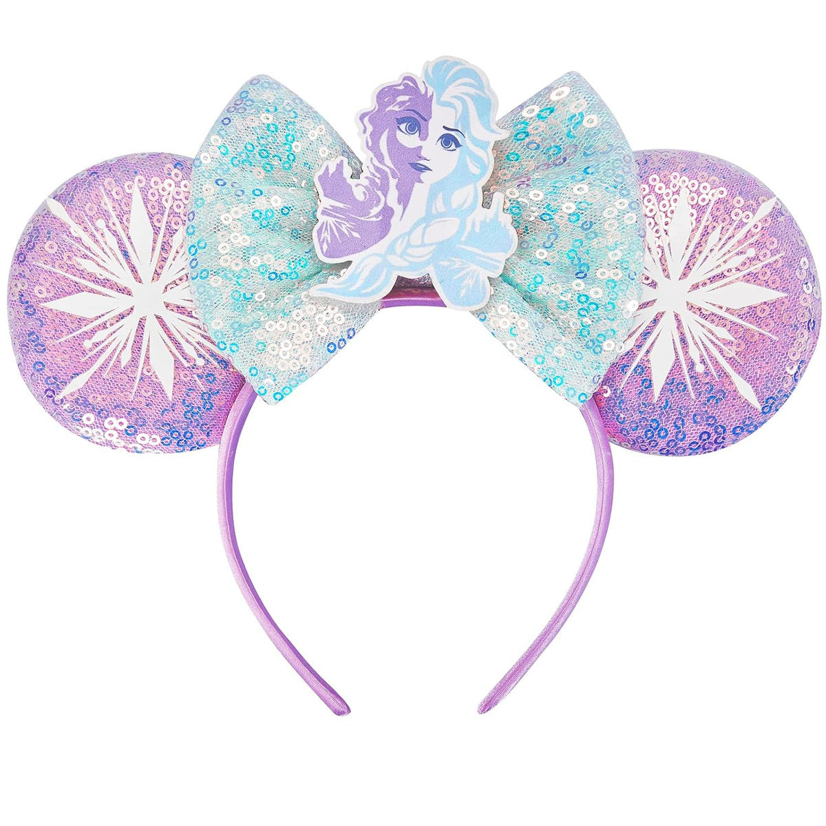 RAZKO Pink Minnie Ears Hair Accessory, Mouse Headband for Women Girls (Birthday Girl-Pink M)