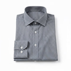 Nautica Men's Wrinkle-Resistant Check Performance Dress Shirt
