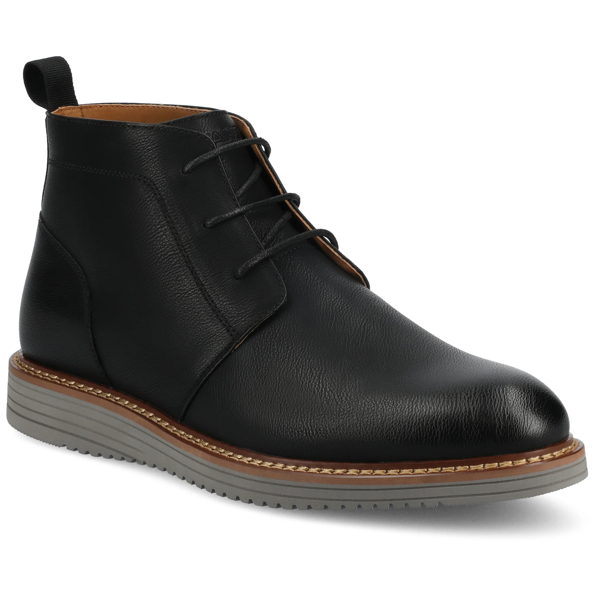 Vance Mens Stratton Medium and Wide Width Plain Toe Casual Chukka Boot