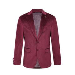 Tahari Slim Fit Velour Blazer