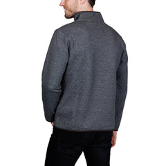 TailorByrd Men's Quilted Quarter Zip Pullover