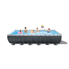 Intex 26363EH 24' x 12' x 52" Rectangular Ultra XTR Frame Swimming Pool w/ Pump