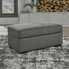 Signature Design by Ashley Gardiner Pewter Ottoman