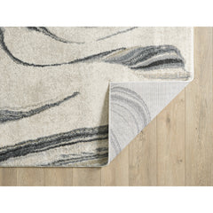 Domani Novelle Abstract Marble Area Rug