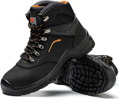 Summer Unisex Anti-Static Safety Shoes, Smash and Puncture Resistant Work Shoes, Composite Steel Toe Shoes, Breathable, Lightweight and Comfortable