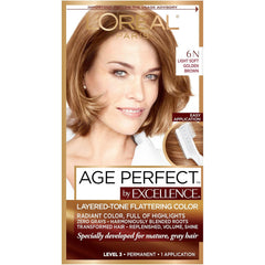 L'Oreal Paris Age Perfect Permanent Hair Color, 9N Light Natural Blonde, 1 kit