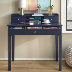 Lifestorey Keaton Desk with Hutch