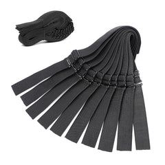 Adjustable Straps For Wigs And Making Wigs，Adjustable Wig Bands (Black, 1‘’ x 6pcs)