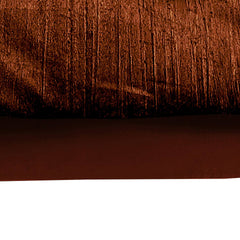Jay 7 Piece King Comforter Set, Copper Polyester Velvet Deluxe Texture