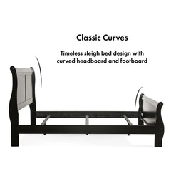 Furniture of America Mayday II Classic Kids Wooden Sleigh Bed