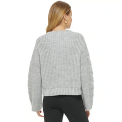 DKNY Oversized Cable Knit Sweater