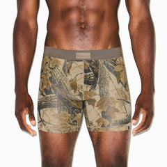 SKIMS COTTON MENS REALTREE 5" BOXER BRIEF | REALTREE CAMO PRINT