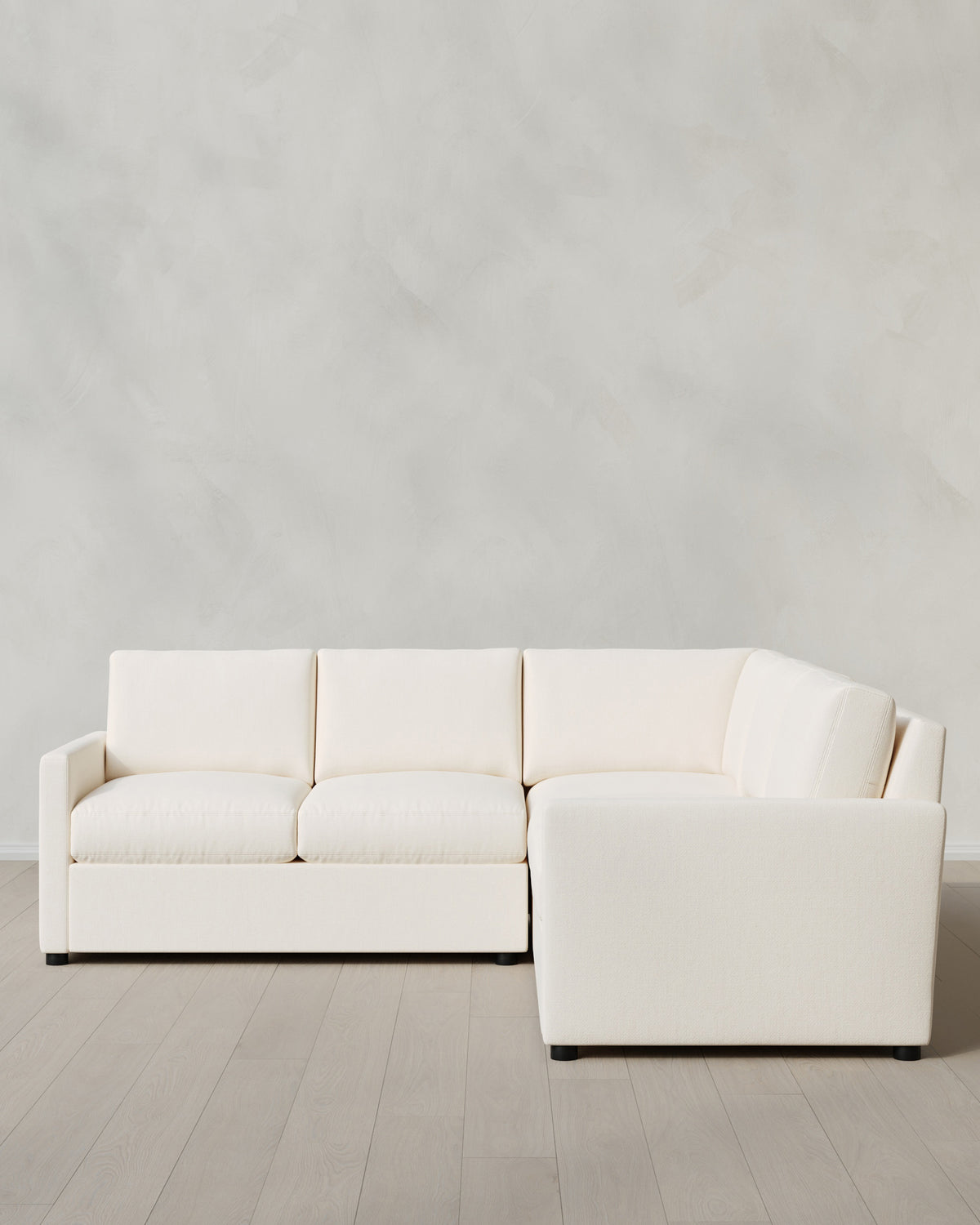 Brennan Performance Chenille Linen Blend L Sectional