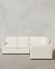 Brennan Performance Chenille Linen Blend L Sectional