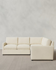 Brennan Performance Velvet L Sectional