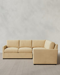 Brennan Performance Velvet L Sectional