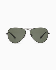 Halston Polarized Stainless Steel Aviator Sunglasses