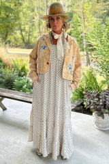 Flora Blue Jacket by Jaded Gypsy