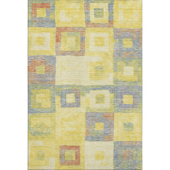 Premium Washable Super Soft Blocky Contemporary Mayfield Rug