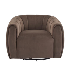 Monroe Indoor Modern Swivel Club Chair by Christopher Knight Home