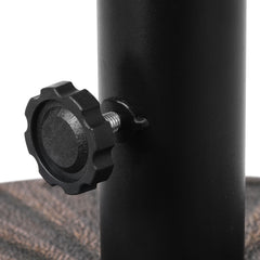 Newport 55-lb Fillable Round Patio Market Umbrella Base Stand