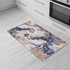 World Rug Gallery Abstract Cushioned Anti-Fatigue Mat
