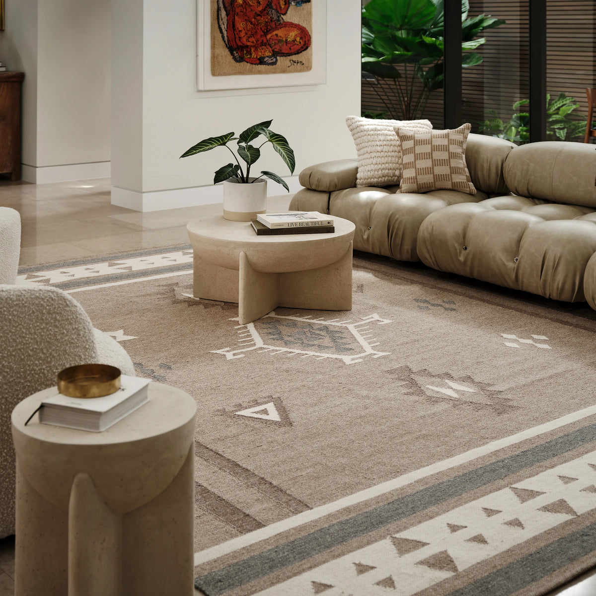 Westerly Southwestern Wool Blend Area Rug