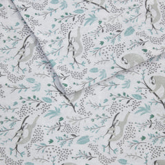 Intelligent Design Cozy Soft Cotton Flannel Printed Sheet Set