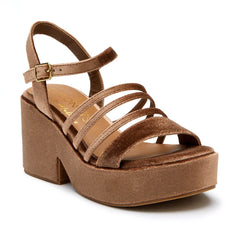 Coconuts by Matisse Stargaze Velvet Platform Sandal