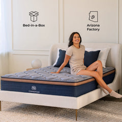 Brooklyn Bedding Copperflex 12" Hybrid Mattress