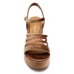Coconuts by Matisse Stargaze Velvet Platform Sandal