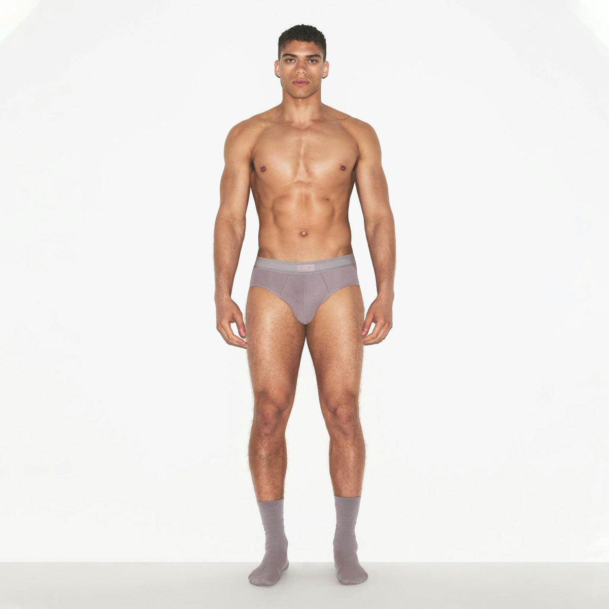 SKIMS COTTON MENS BRIEF 3-PACK | RUSSET MULTI