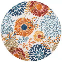SAFAVIEH Cabana Hillechien Indoor/ Outdoor Waterproof Patio Floral Rug