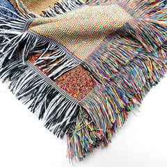 Bluey Woven Tapestry Throw Blanket