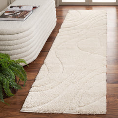 SAFAVIEH Florida Shag Staka Abstract Waves 1.2-inch Area Rug