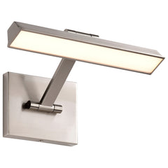 Hazel 1 Foot LED Picture Light 3 CCT Selectable Brushed Nickel Finish Acrylic Lens - Brushed Nickel
