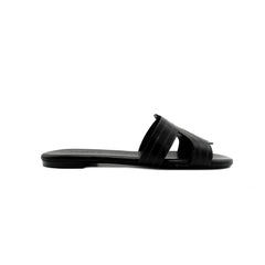 Clergerie Ivory Leather Sandal