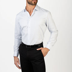 Vince Camuto Men's Stretch Slim Fit Striped Dress Shirt