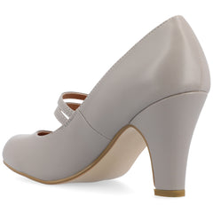 Journee Women's Windy Medium and Wide Width Pumps