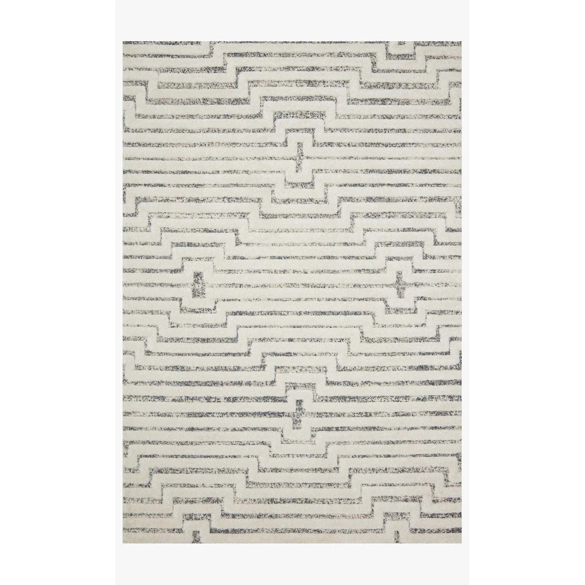 Alexander Home Vail Mid-century Modern Geometric Stripe Area Rug