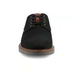 Vance Mens Whitaker Casual Knit Hybrid Wingtip Dress Shoe