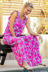 Dime A Dozen Floral Jumpsuit