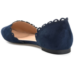 Journee Collection Women's Jezlin Slip On Almond Toe Ballet Flats