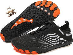 Zureto Grounding Shoes with Copper, Copper Hike Barefoot Shoes for Women Men, Waterproof Non-Slip Comfort Hike Shoe
