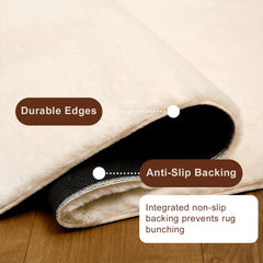 ECARPETGALLERY Argo Plush & Shags Machine Washable Area Rug