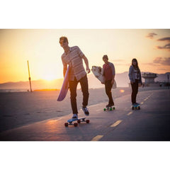 22 Inch Skateboard with LED Light Up PU Wheels And Bendable Deck - 1pc