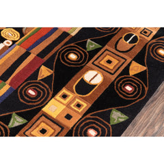 Momeni New Wave Hand Tufted New Zealand Wool Contemporary Abstract Area Rug.