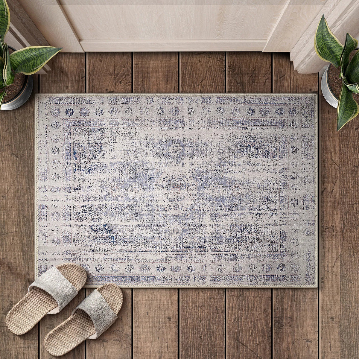 Sorbus Welcome Mat Rug for Entryway - 2 ft x 3 ft