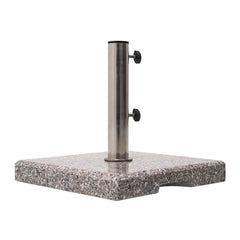 Maypex 42 lbs Square Granite Umbrella Base Grey
